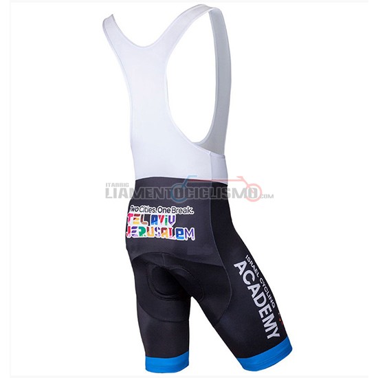 Abbigliamento Ciclismo Israel Cycling Academy Manica Corta 2018 Bianco e Blu